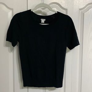J crew short sleeve sweater